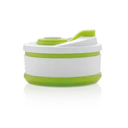 Sklopiva silikonska šalica P432.60 green-6