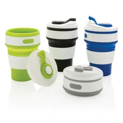Sklopiva silikonska šalica P432.60 green-9