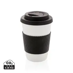 Šalica za kavu za višekratnu upotrebu 270 ml P432.67 black-8 Šalica za kavu za višekratnu upotrebu 270 ml P432.67 black-8