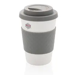 Šalica za kavu za višekratnu upotrebu 270 ml P432.67 grey-3
