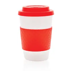 Šalica za kavu za višekratnu upotrebu 270 ml P432.67 red-2