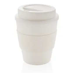 Šalica za kavu za višekratnu upotrebu s poklopcem na navoj 350 ml P432.68 white-1