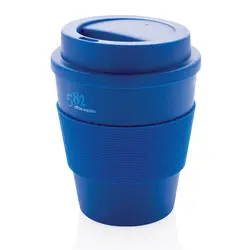 Šalica za kavu za višekratnu upotrebu s poklopcem na navoj 350 ml P432.68 blue-3