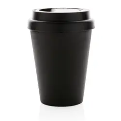 Šalica za kavu s dvostrukom stijenkom za višekratnu upotrebu 300 ml P432.69 black-2
