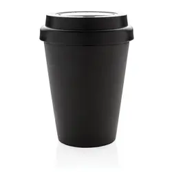 Šalica za kavu s dvostrukom stijenkom za višekratnu upotrebu 300 ml P432.69 black-5