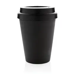 Šalica za kavu s dvostrukom stijenkom za višekratnu upotrebu 300 ml P432.69 black-6