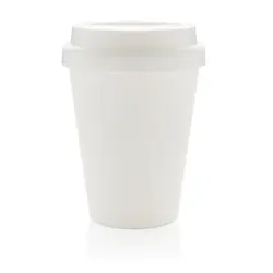 Šalica za kavu s dvostrukom stijenkom za višekratnu upotrebu 300 ml P432.69 white-6