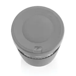 Čaša sa silikonskim poklopcem i navlakom, 360 ml Ukiyo P432.70 grey-5