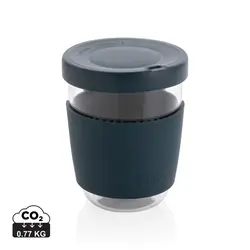 Čaša sa silikonskim poklopcem i navlakom, 360 ml Ukiyo P432.70