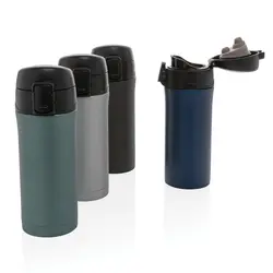 Metalna termo šalica s jednostavnim zaključavanjem P432.76 black-8