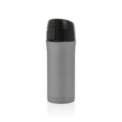 Metalna termo šalica s jednostavnim zaključavanjem P432.76 grey-1