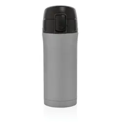 Metalna termo šalica s jednostavnim zaključavanjem P432.76 grey-2