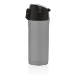Metalna termo šalica s jednostavnim zaključavanjem P432.76 grey-4
