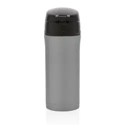 Metalna termo šalica s jednostavnim zaključavanjem P432.76 grey-6