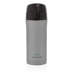 Metalna termo šalica s jednostavnim zaključavanjem P432.76 grey-3