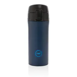 Metalna termo šalica s jednostavnim zaključavanjem P432.76 blue-3