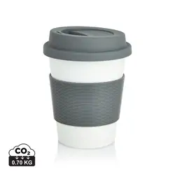 Ekološka šalica za kavu 350 ml PLA P432.88 grey-9