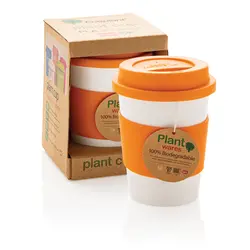 Ekološka šalica za kavu 350 ml PLA P432.88 orange-7