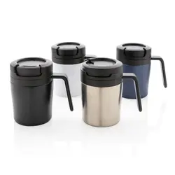 Putna šalica za kavu 160 ml s ručkom P432.94 white-14