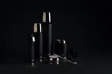 Bakrena termo kutija za ručak Swiss Peak Elite P432.98 black-11