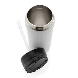 Čaša s dvostrukim poklopcem RCS RSS P433.13 white-7