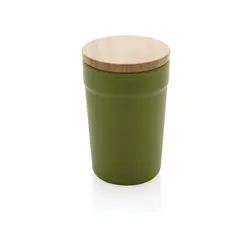 Šalica s poklopcem od FSC bambusa P433.29 green-1