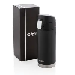 Bakrena termo šalica Swiss Peak Elite P433.37 black-13