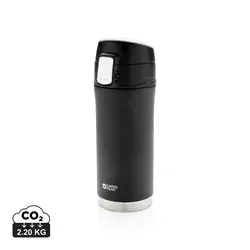 Bakrena termo šalica Swiss Peak Elite P433.37 black-15 Bakrena termo šalica Swiss Peak Elite P433.37 black-15