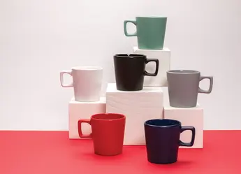 Keramička šalica za kavu 300ml P434.05 grey-7