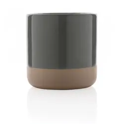 Glazirana keramička šalica 360 ml P434.11 grey-5