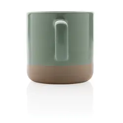 Glazirana keramička šalica 360 ml P434.11 green-4