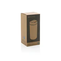 Termo čaša od recikliranog nehrđajućeg čelika Metro RCS P435.04 black-20