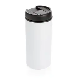 Termo čaša od recikliranog nehrđajućeg čelika Metro RCS P435.04 white-1