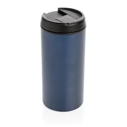 Termo čaša od recikliranog nehrđajućeg čelika Metro RCS P435.04 blue-1