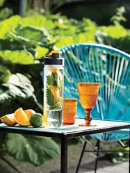 Boca za vodu sa infuzerom P436.05 orange-9