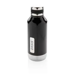 Termosica s pločicom za logotip P436.67 black-3
