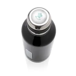 Termosica s pločicom za logotip P436.67 black-8