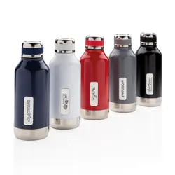 Termosica s pločicom za logotip P436.67 black-9