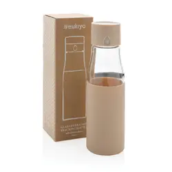 Staklena boca za praćenje dnevne hidratacije Ukiyo P436.72 brown-8