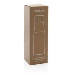 Staklena boca za praćenje dnevne hidratacije Ukiyo P436.72 brown-9