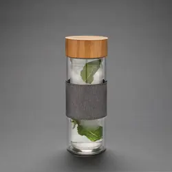 Boca za vodu od borosilikatnog stakla Impact P436.78 transparent-11