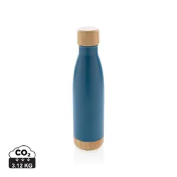 Promotivna termosica s poklopcem i dnom od bambusa P436.79