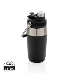 Promotivna termosica s dvostrukim poklopcem 500 ml P436.97