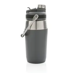 Promotivna termosica s dvostrukim poklopcem 500 ml P436.97 grey-4