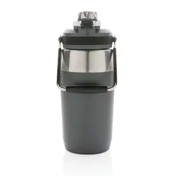Promotivna termosica s dvostrukim poklopcem 500 ml P436.97 grey-5