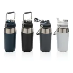 Promotivna termosica s dvostrukim poklopcem 500 ml P436.97 grey-9