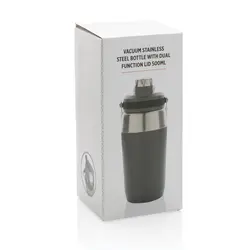 Promotivna termosica s dvostrukim poklopcem 500 ml P436.97 grey-12