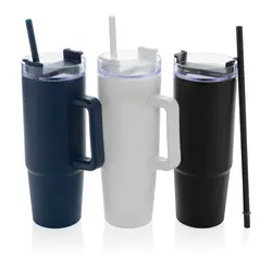 Termo čaša s ručkom 900 ml Tana P437.10 white-7