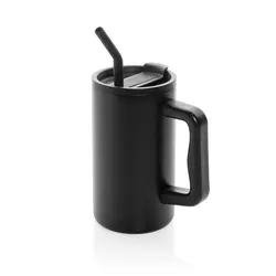 Termo šalica od recikliranog čelika 800 ml Cube RCS P437.31 black-1