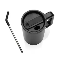 Termo šalica od recikliranog čelika 800 ml Cube RCS P437.31 black-8